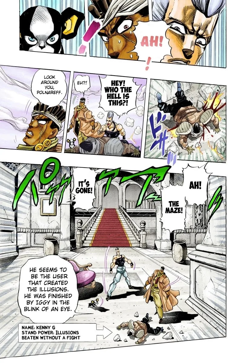 JoJo no Kimyou na Bouken Part 3: Stardust Crusaders Colored Manga β Chapter 126 β Page 10
