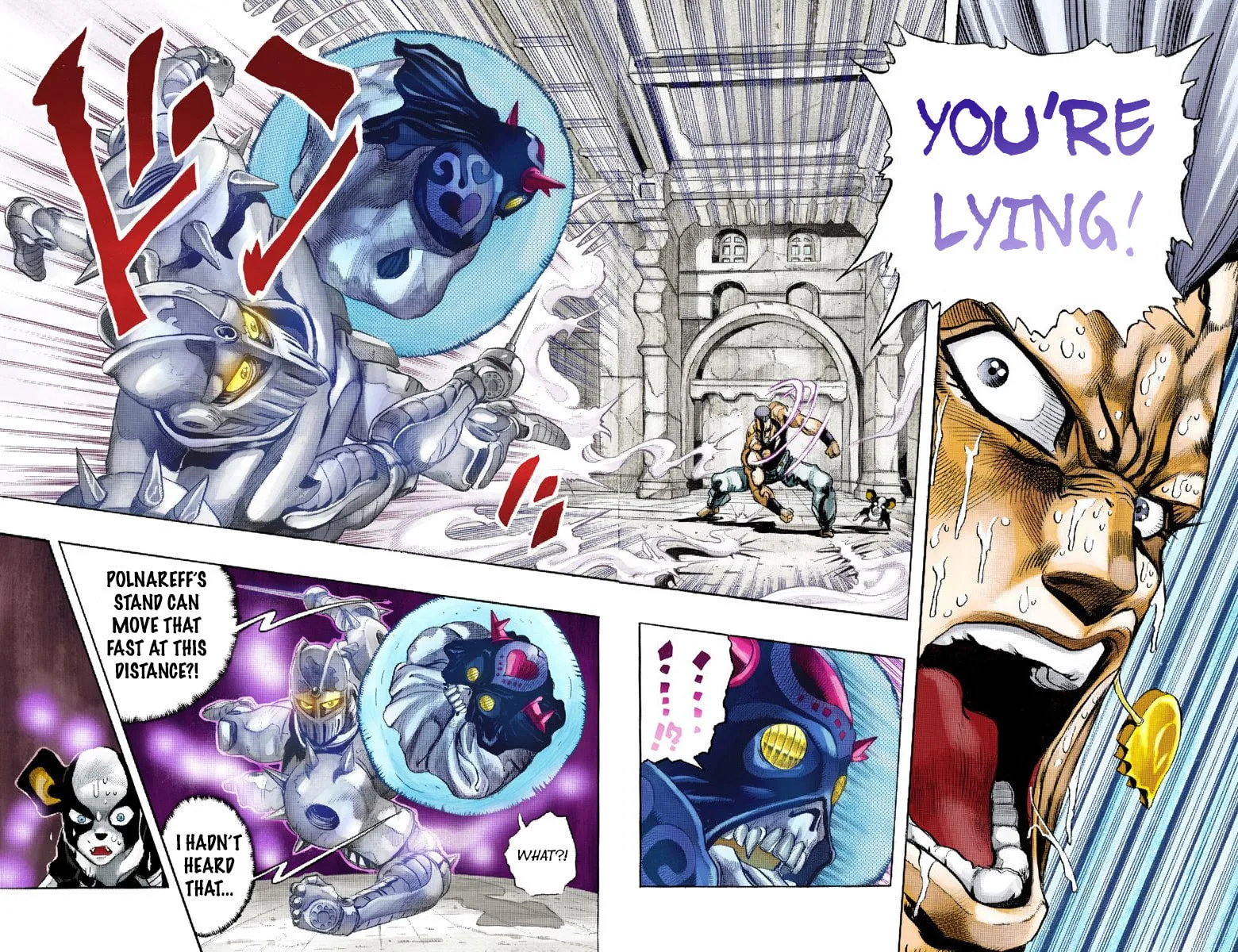 JoJo no Kimyou na Bouken Part 3: Stardust Crusaders Colored Manga β Chapter 127 β Page 9