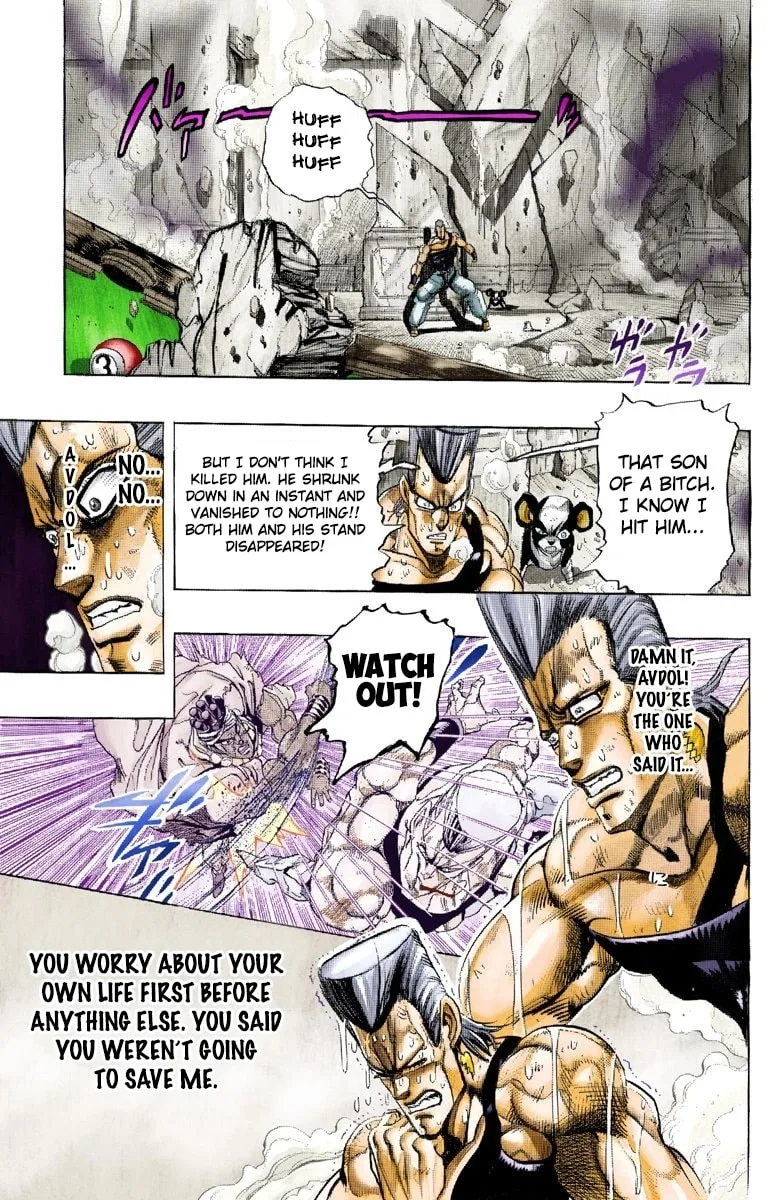 JoJo no Kimyou na Bouken Part 3: Stardust Crusaders Colored Manga β Chapter 127 β Page 13