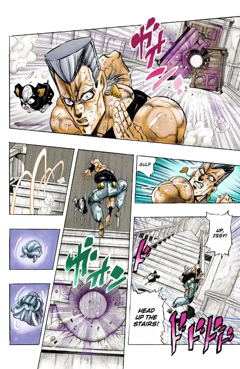 JoJo no Kimyou na Bouken Part 3: Stardust Crusaders Colored Manga β Chapter 127 β Page 16