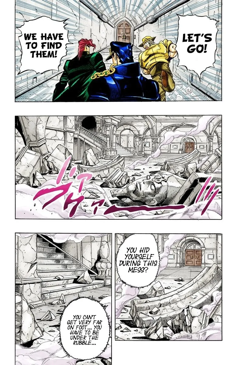 JoJo no Kimyou na Bouken Part 3: Stardust Crusaders Colored Manga β Chapter 128 β Page 15