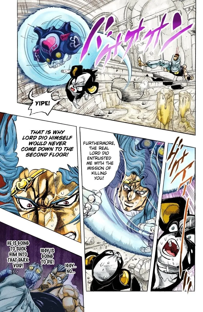 JoJo no Kimyou na Bouken Part 3: Stardust Crusaders Colored Manga β Chapter 129 β Page 7