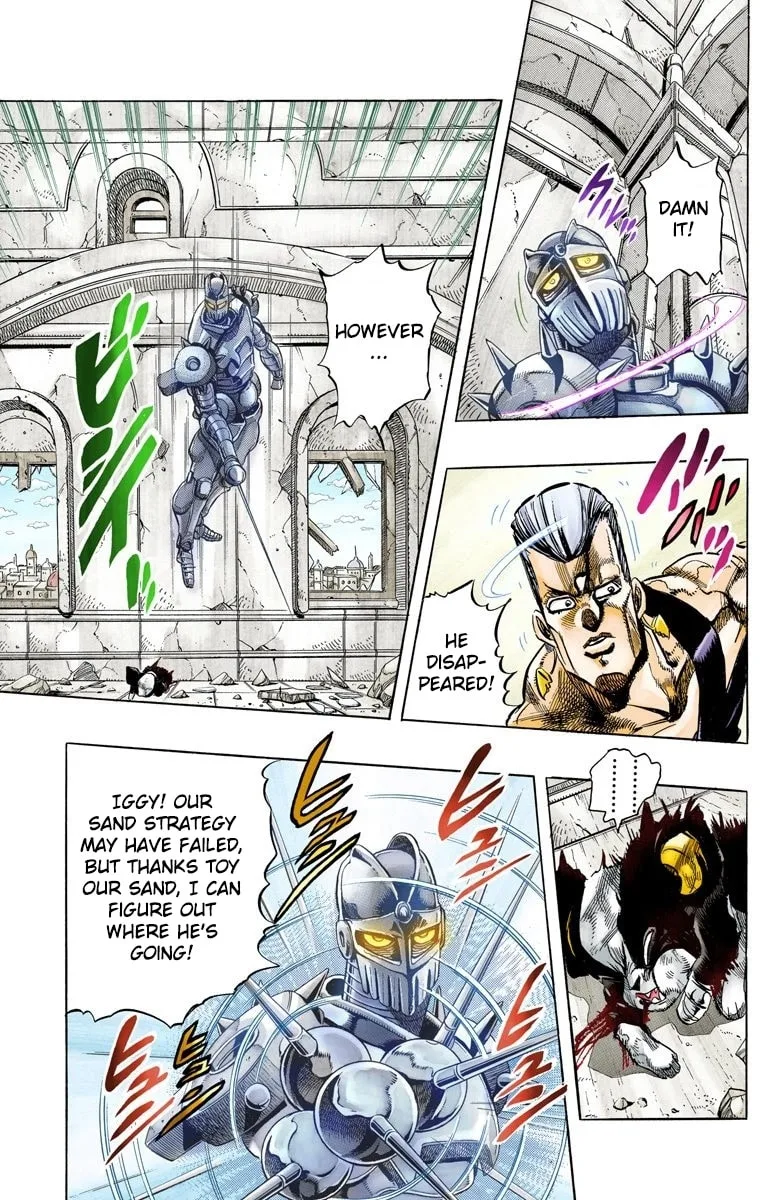 JoJo no Kimyou na Bouken Part 3: Stardust Crusaders Colored Manga β Chapter 129 β Page 15