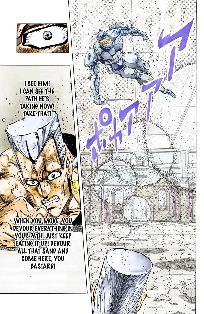 JoJo no Kimyou na Bouken Part 3: Stardust Crusaders Colored Manga β Chapter 129 β Page 17