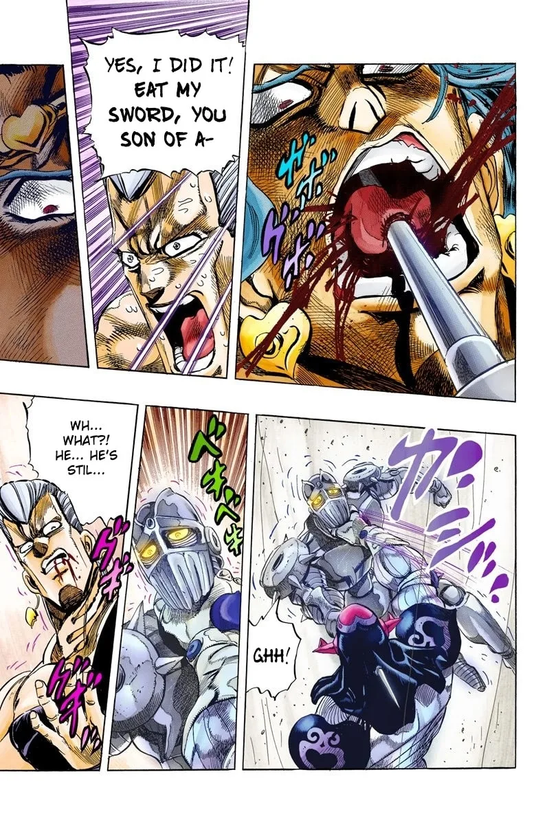 JoJo no Kimyou na Bouken Part 3: Stardust Crusaders Colored Manga β Chapter 129 β Page 19