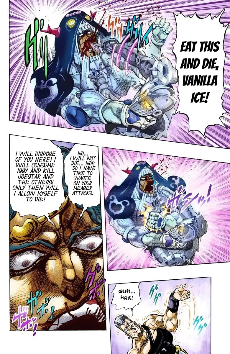 JoJo no Kimyou na Bouken Part 3: Stardust Crusaders Colored Manga β Chapter 130 β Page 4