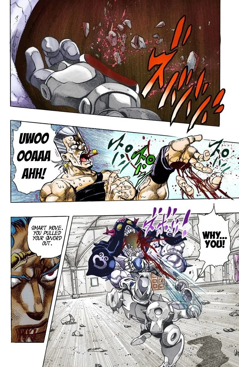JoJo no Kimyou na Bouken Part 3: Stardust Crusaders Colored Manga β Chapter 130 β Page 6