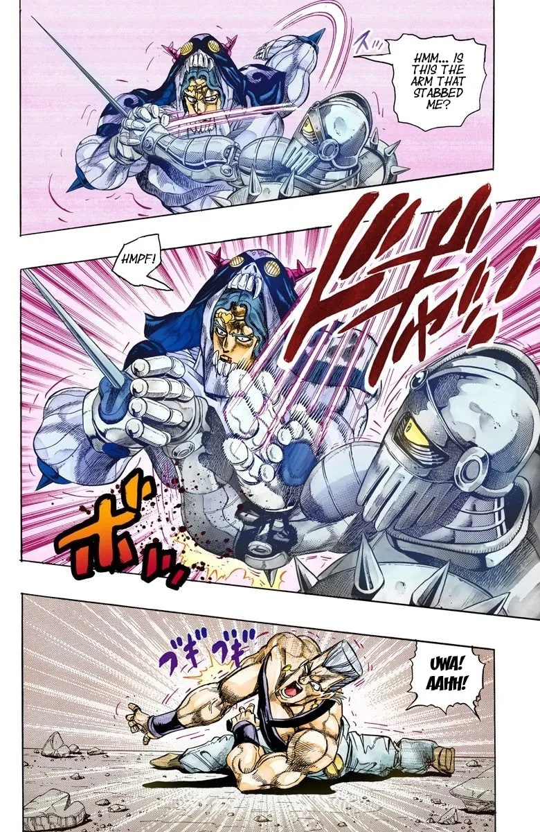 JoJo no Kimyou na Bouken Part 3: Stardust Crusaders Colored Manga β Chapter 130 β Page 8