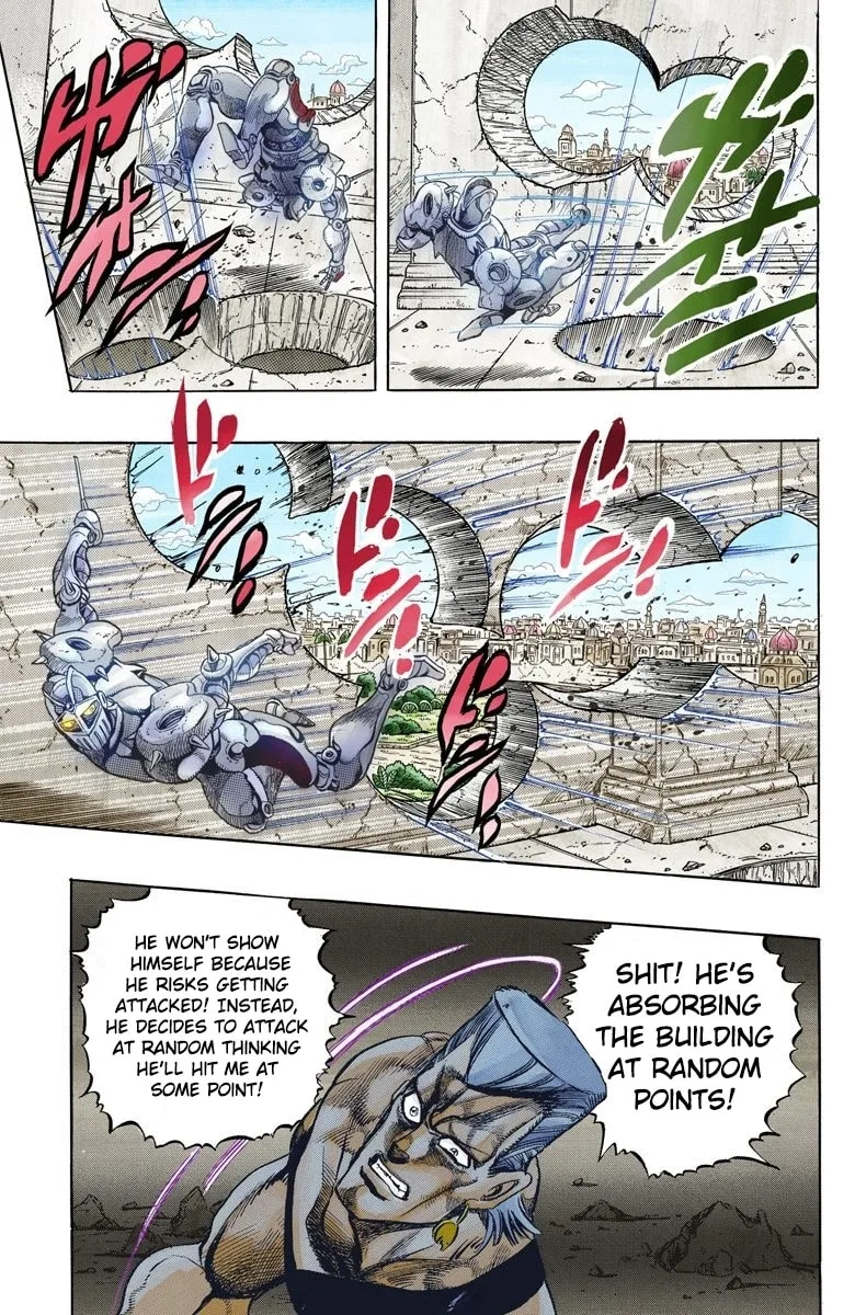 JoJo no Kimyou na Bouken Part 3: Stardust Crusaders Colored Manga β Chapter 130 β Page 15