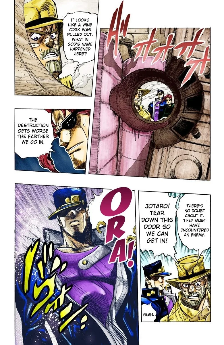 JoJo no Kimyou na Bouken Part 3: Stardust Crusaders Colored Manga — Chapter 131 — Page 2
