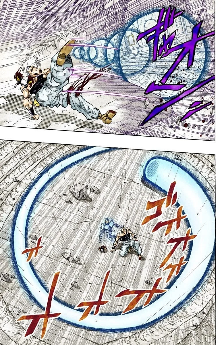 JoJo no Kimyou na Bouken Part 3: Stardust Crusaders Colored Manga — Chapter 131 — Page 3