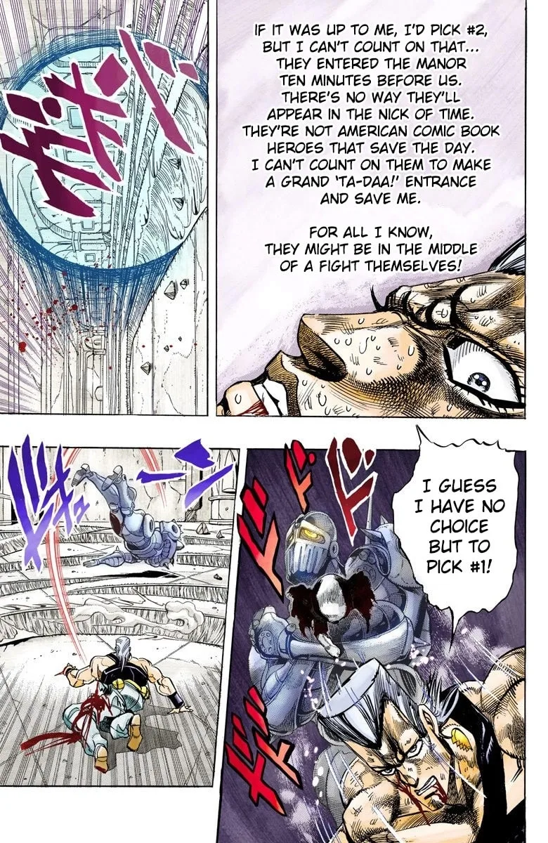 JoJo no Kimyou na Bouken Part 3: Stardust Crusaders Colored Manga — Chapter 131 — Page 5