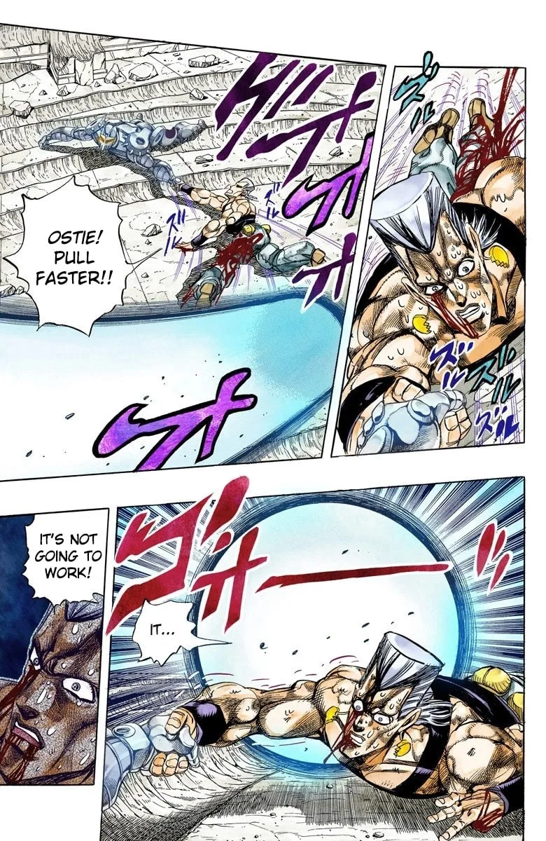 JoJo no Kimyou na Bouken Part 3: Stardust Crusaders Colored Manga — Chapter 131 — Page 7