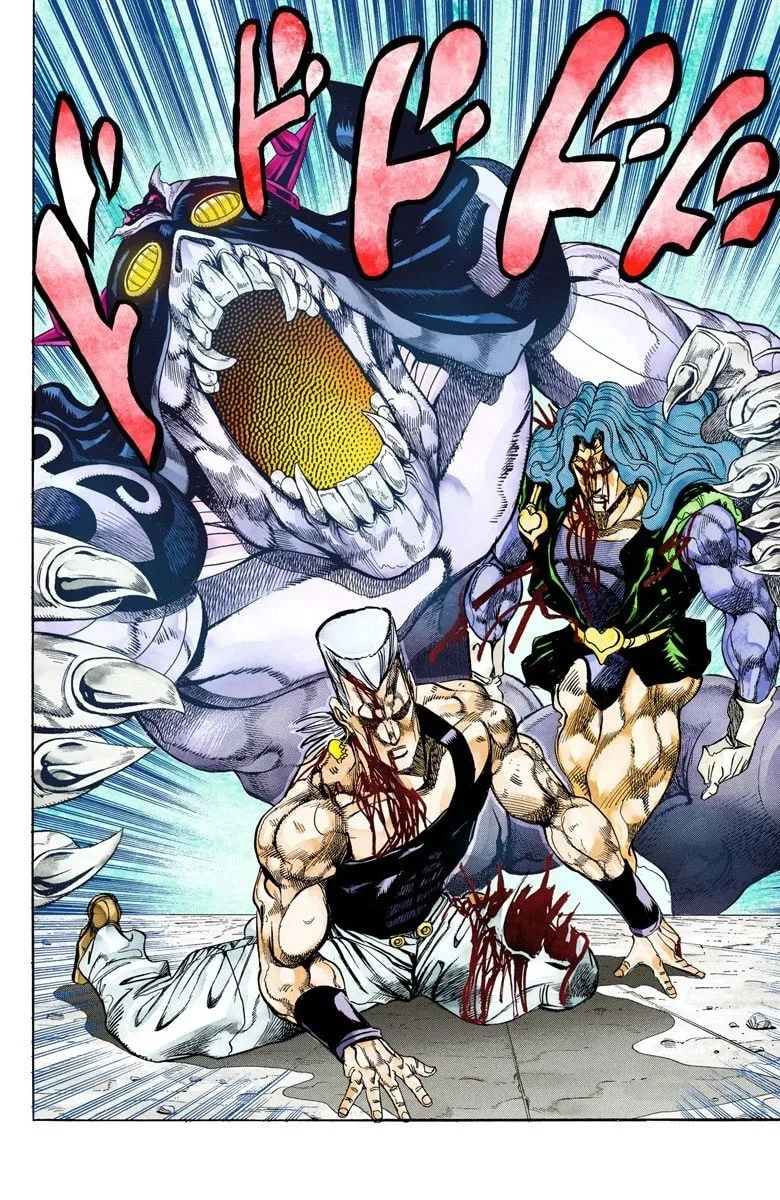 JoJo no Kimyou na Bouken Part 3: Stardust Crusaders Colored Manga β Chapter 132 β Page 8
