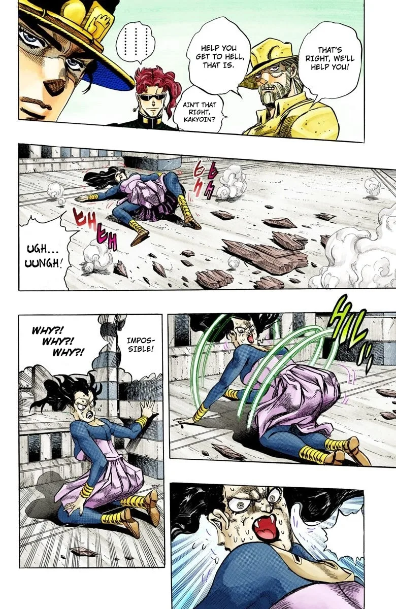 JoJo no Kimyou na Bouken Part 3: Stardust Crusaders Colored Manga β Chapter 134 β Page 10