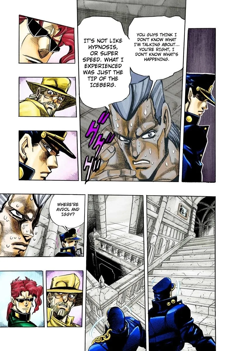JoJo no Kimyou na Bouken Part 3: Stardust Crusaders Colored Manga β Chapter 136 β Page 3