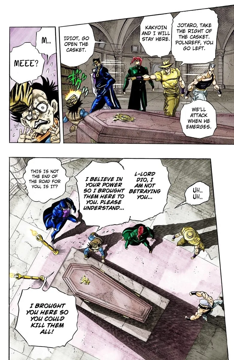 JoJo no Kimyou na Bouken Part 3: Stardust Crusaders Colored Manga β Chapter 136 β Page 12
