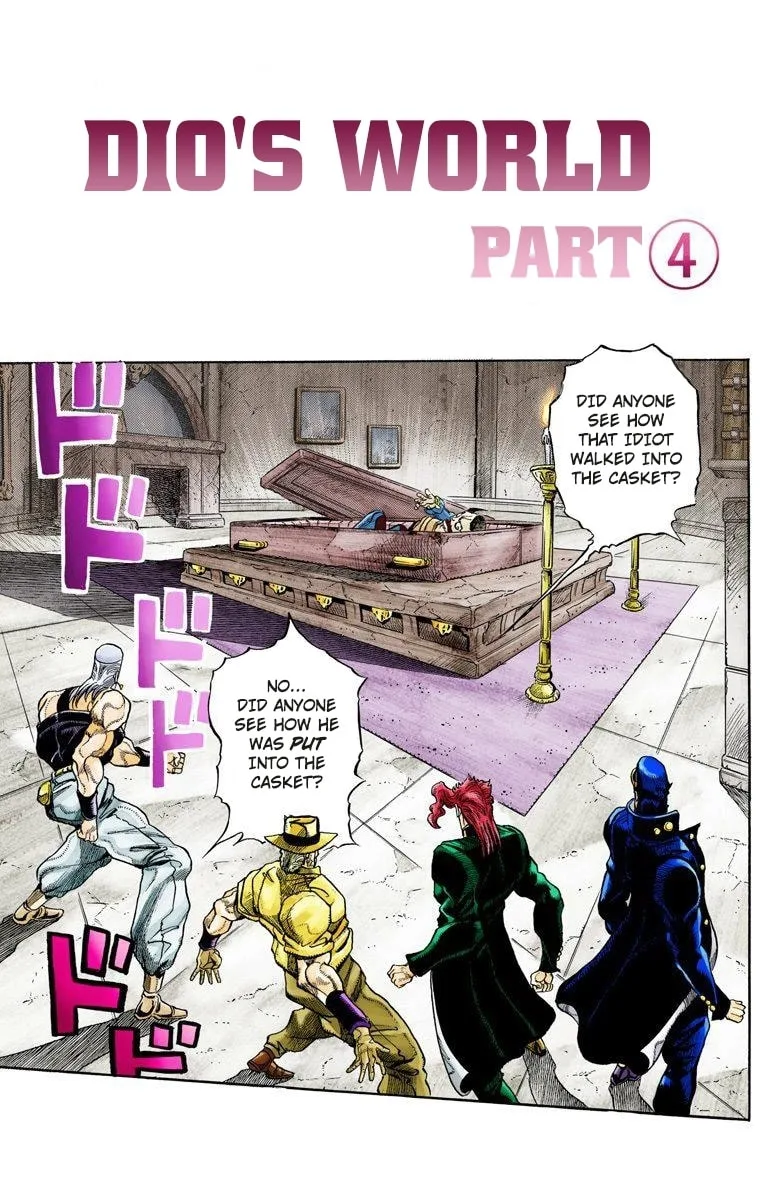 JoJo no Kimyou na Bouken Part 3: Stardust Crusaders Colored Manga β Chapter 137 β Page 1