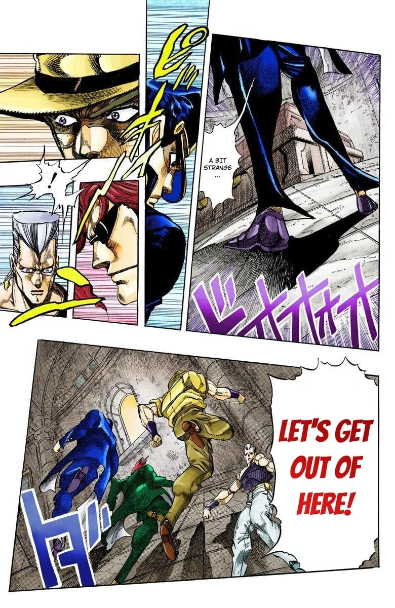 JoJo no Kimyou na Bouken Part 3: Stardust Crusaders Colored Manga β Chapter 137 β Page 3