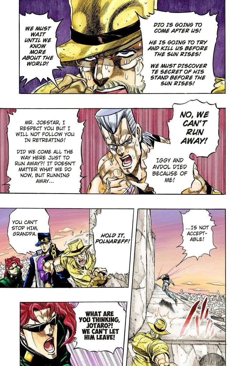JoJo no Kimyou na Bouken Part 3: Stardust Crusaders Colored Manga β Chapter 137 β Page 9