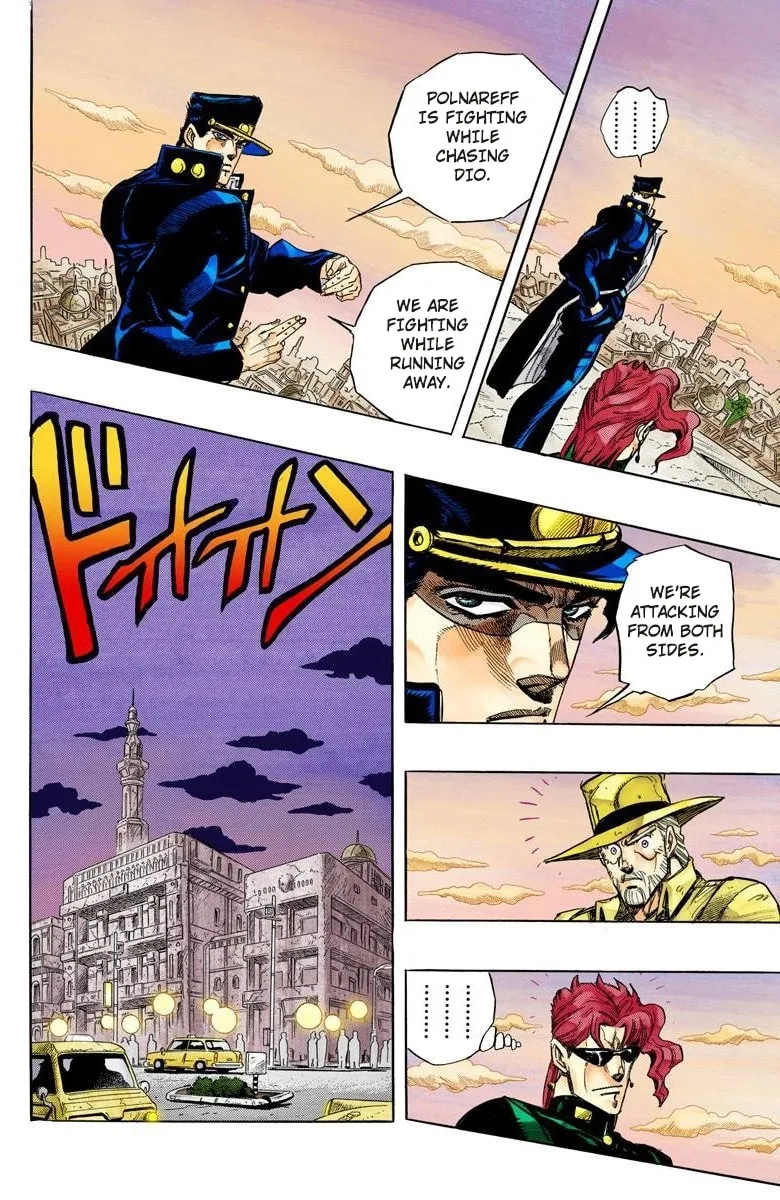 JoJo no Kimyou na Bouken Part 3: Stardust Crusaders Colored Manga β Chapter 137 β Page 10