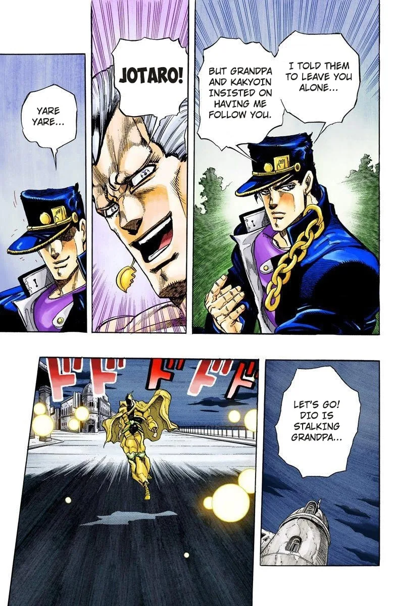 JoJo no Kimyou na Bouken Part 3: Stardust Crusaders Colored Manga β Chapter 137 β Page 15