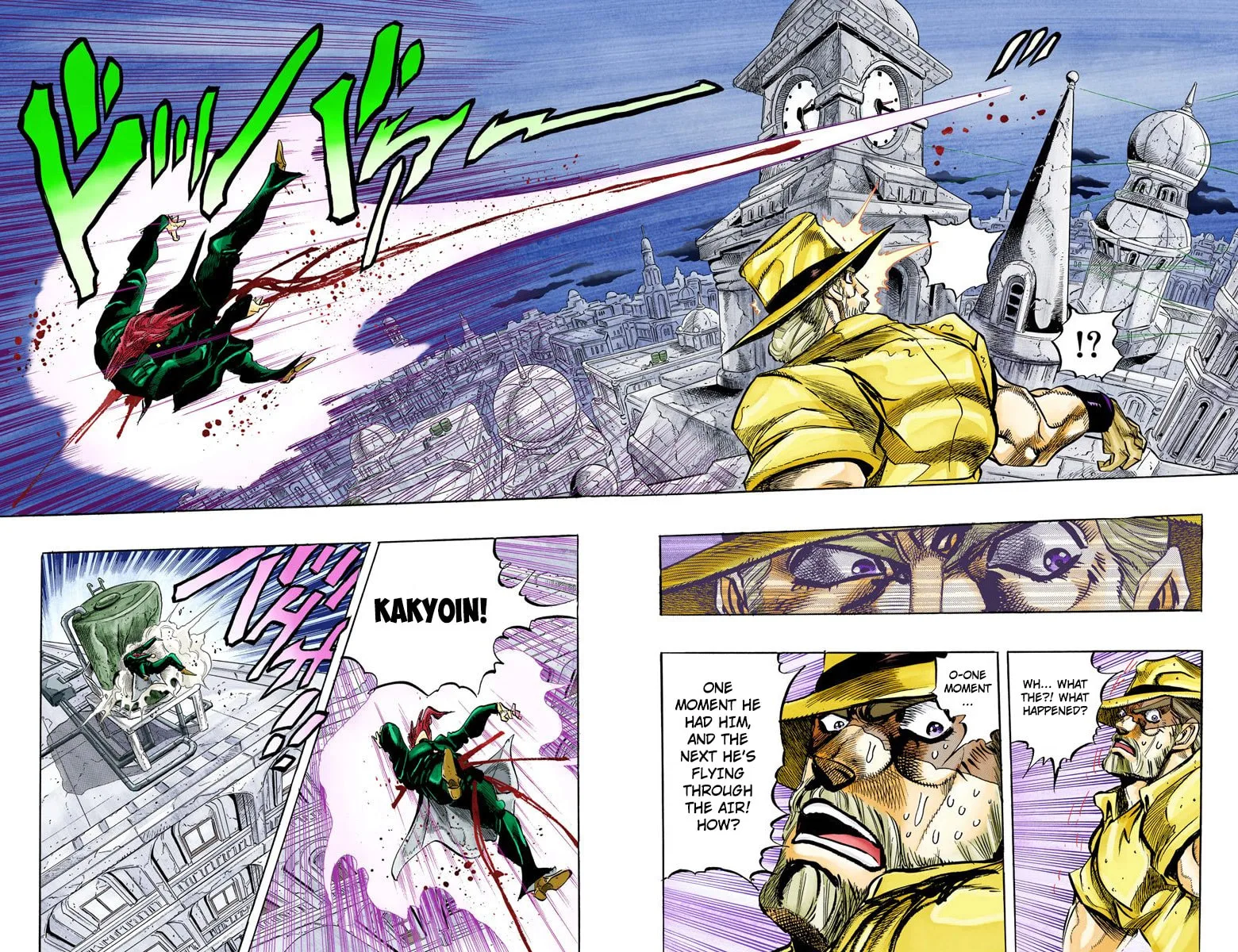 JoJo no Kimyou na Bouken Part 3: Stardust Crusaders Colored Manga β Chapter 141 β Page 4