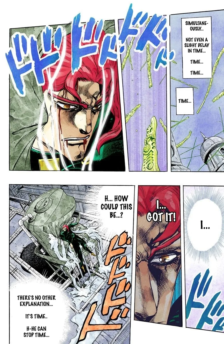 JoJo no Kimyou na Bouken Part 3: Stardust Crusaders Colored Manga β Chapter 141 β Page 7