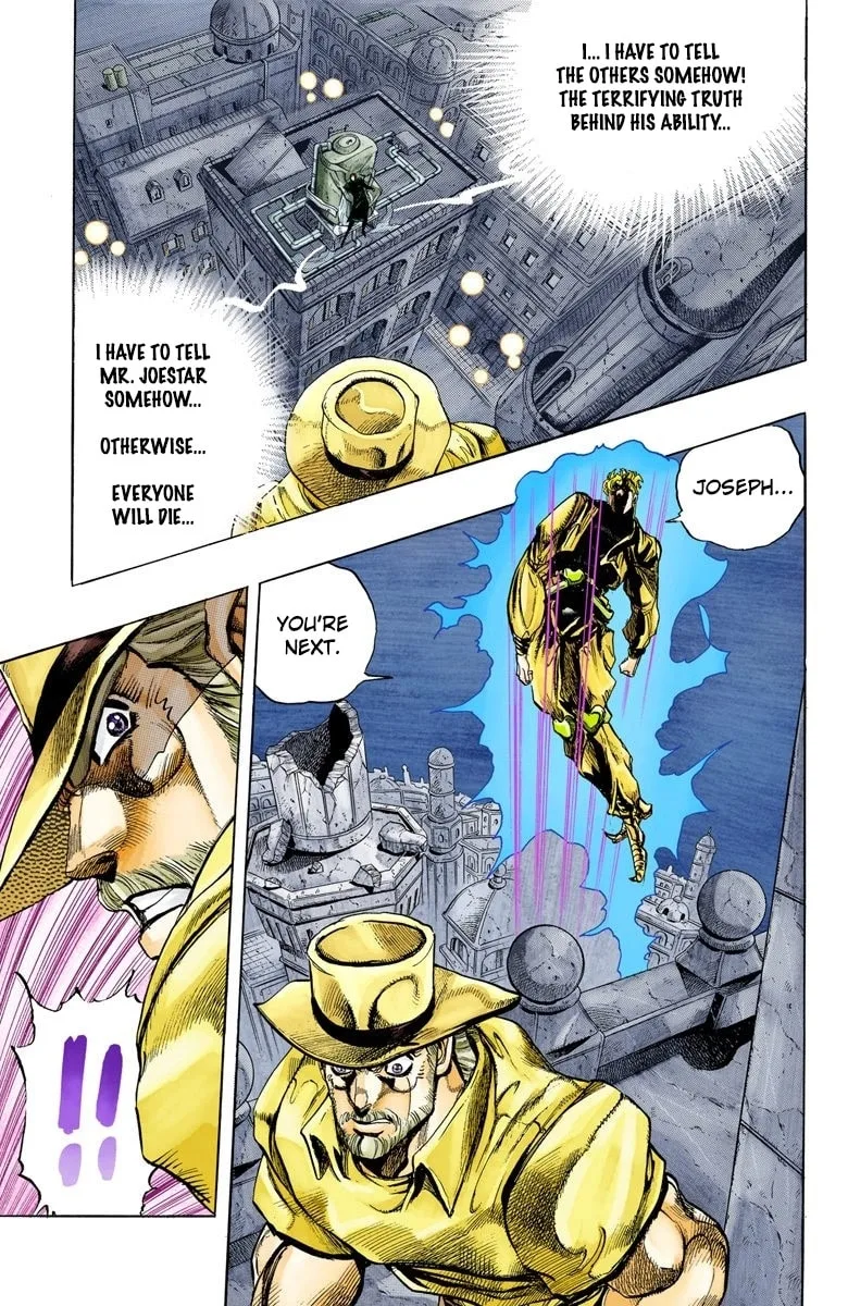 JoJo no Kimyou na Bouken Part 3: Stardust Crusaders Colored Manga β Chapter 141 β Page 8