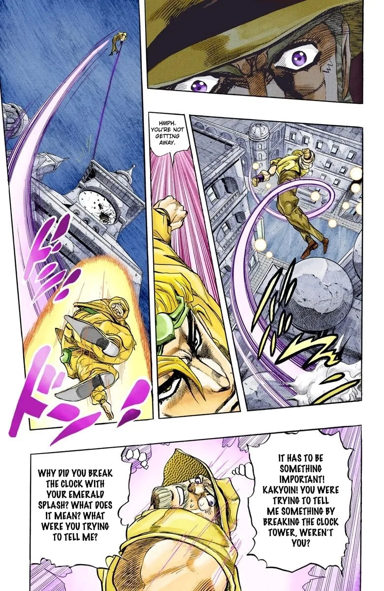 JoJo no Kimyou na Bouken Part 3: Stardust Crusaders Colored Manga β Chapter 141 β Page 16