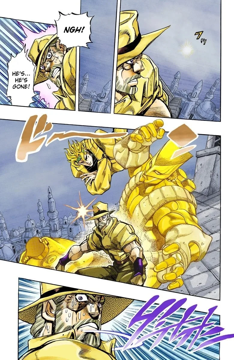 JoJo no Kimyou na Bouken Part 3: Stardust Crusaders Colored Manga β Chapter 142 β Page 3