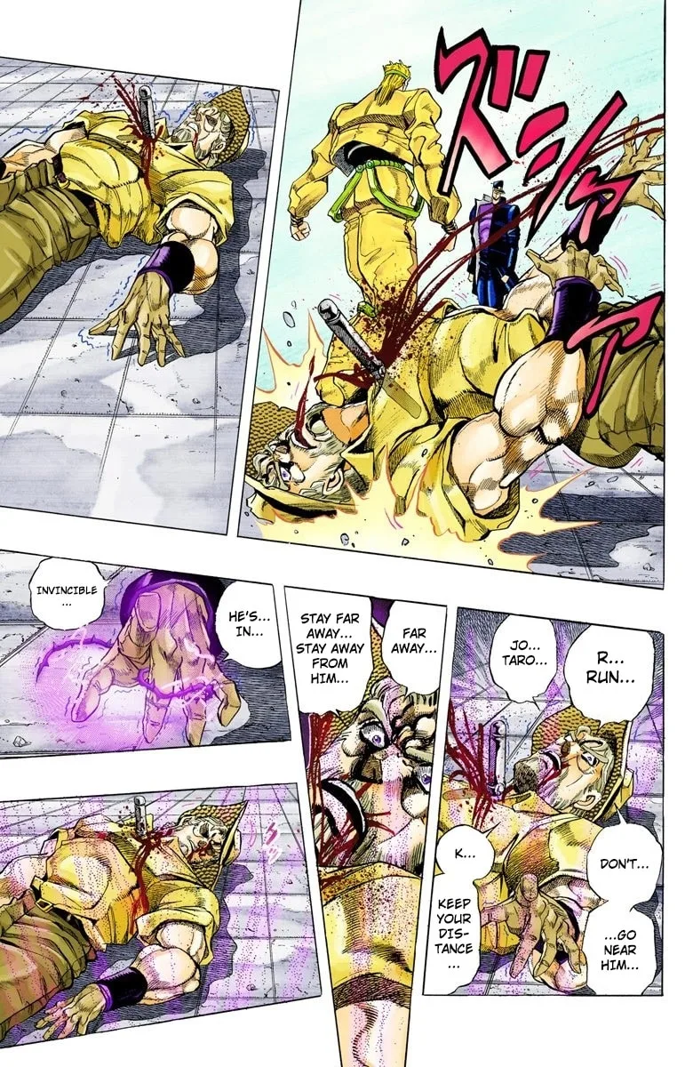 JoJo no Kimyou na Bouken Part 3: Stardust Crusaders Colored Manga β Chapter 143 β Page 3