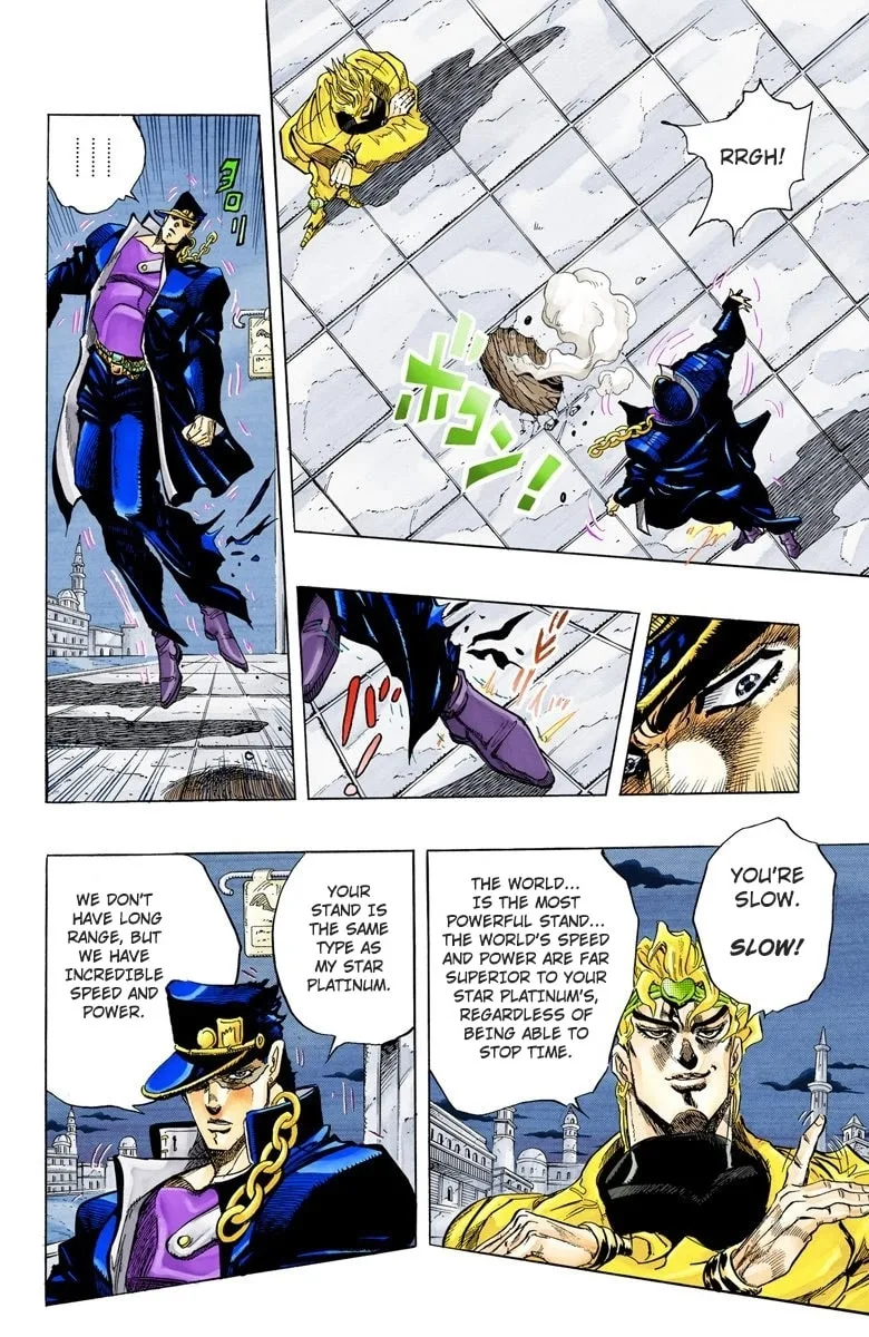 JoJo no Kimyou na Bouken Part 3: Stardust Crusaders Colored Manga β Chapter 143 β Page 8