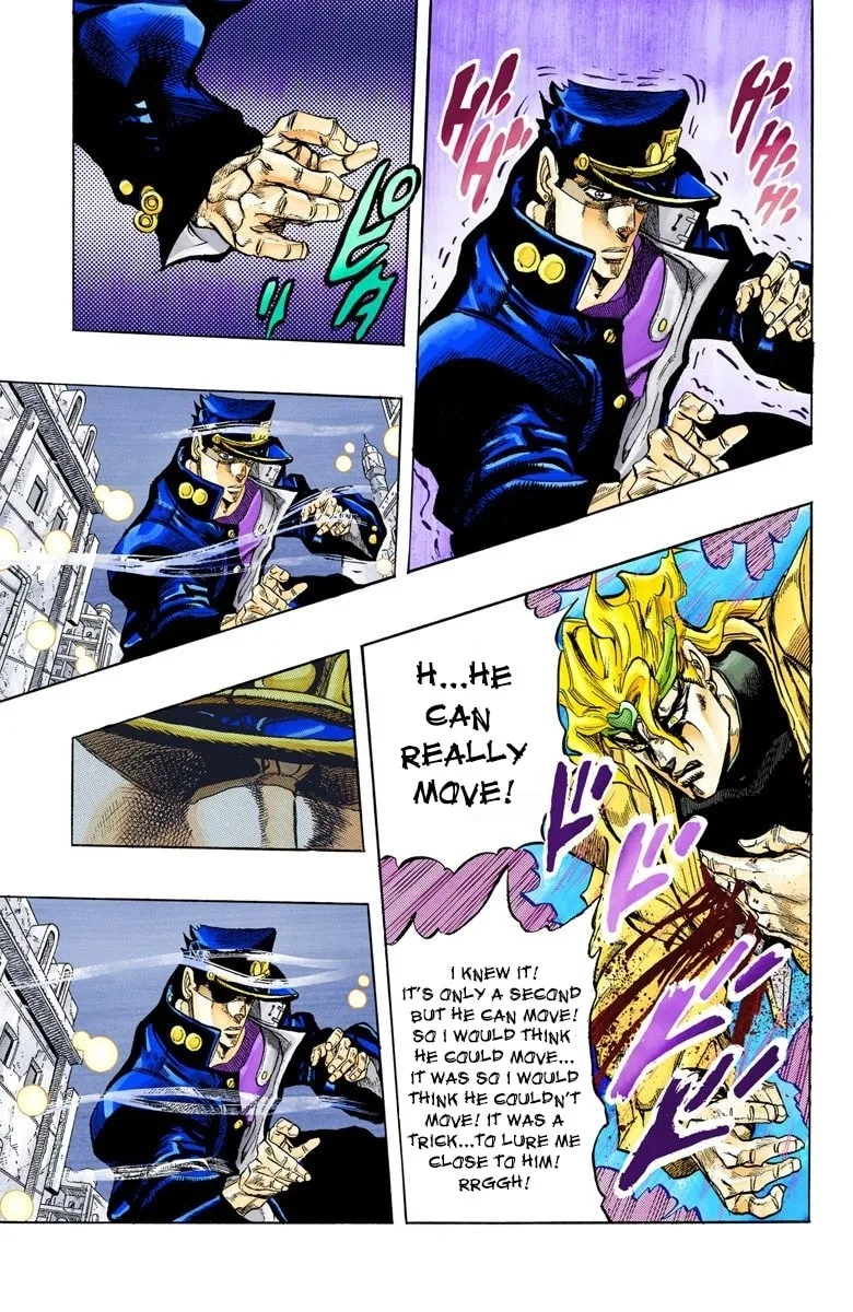 JoJo no Kimyou na Bouken Part 3: Stardust Crusaders Colored Manga β Chapter 144 β Page 18