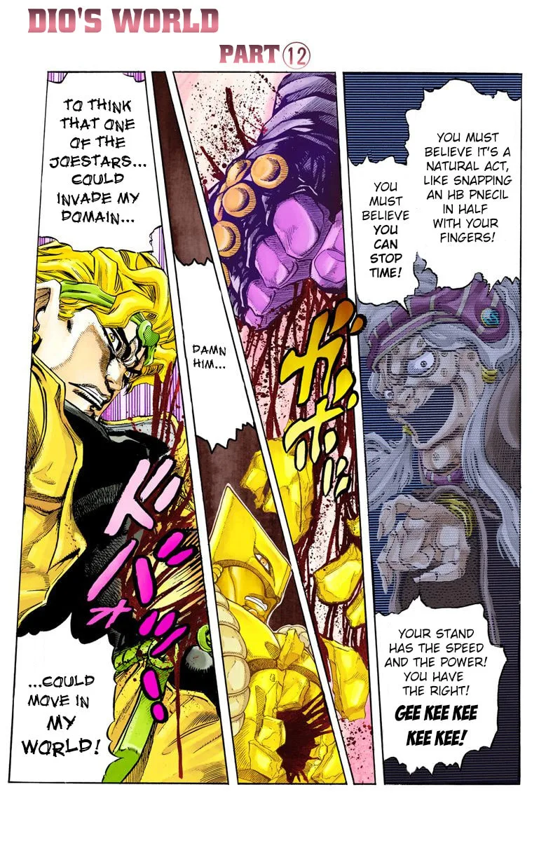 JoJo no Kimyou na Bouken Part 3: Stardust Crusaders Colored Manga β Chapter 145 β Page 1