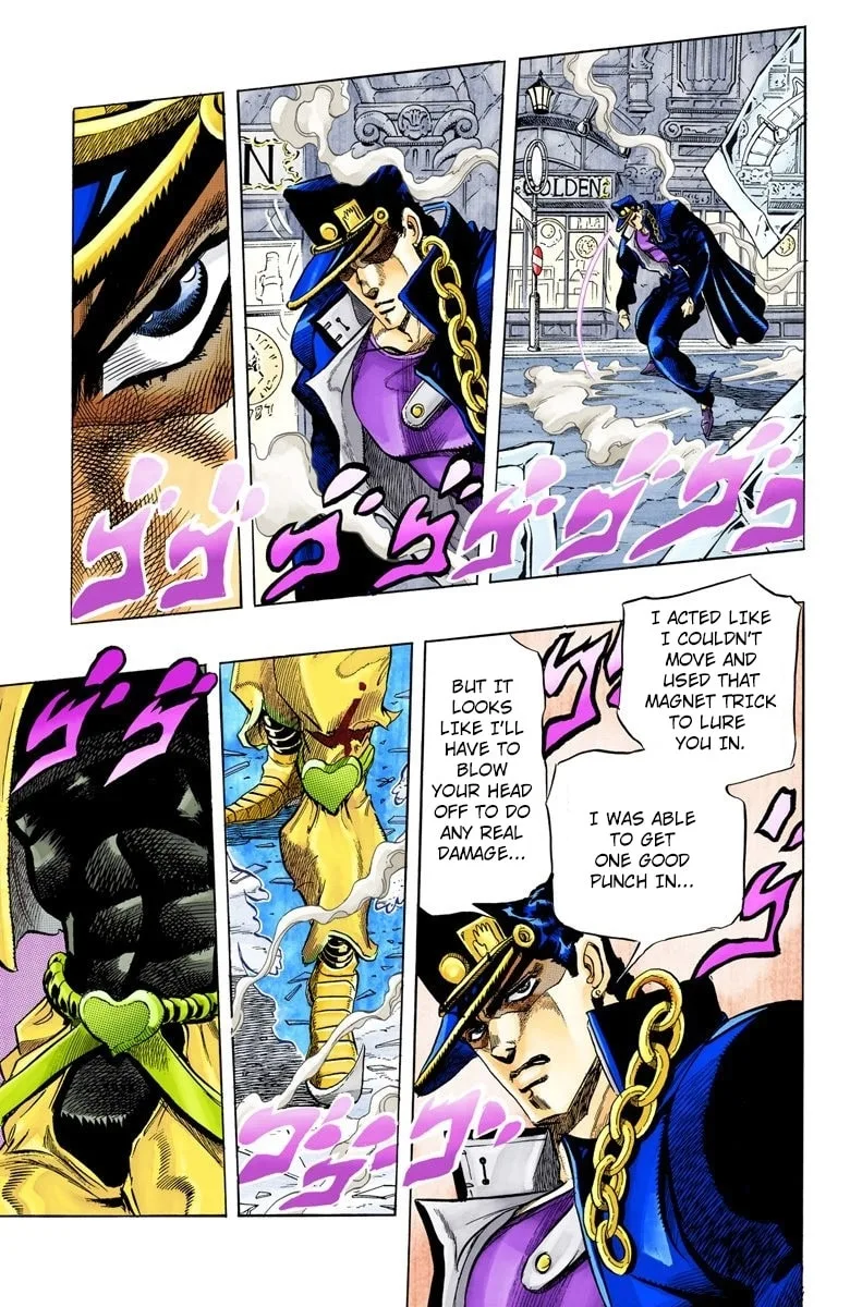 JoJo no Kimyou na Bouken Part 3: Stardust Crusaders Colored Manga β Chapter 145 β Page 6