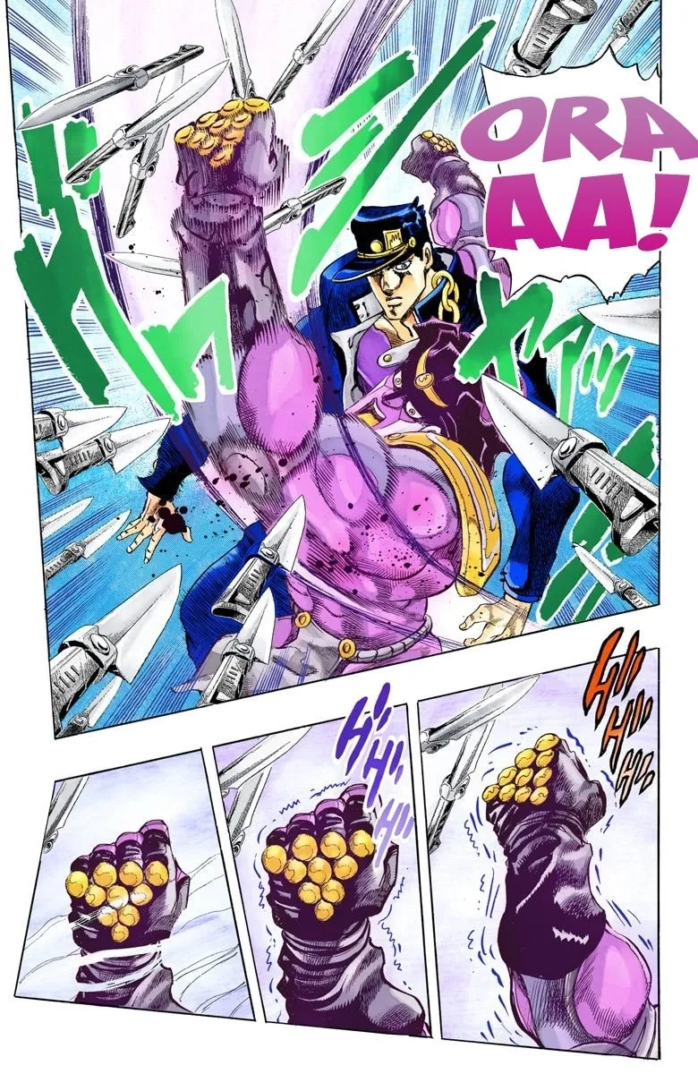 JoJo no Kimyou na Bouken Part 3: Stardust Crusaders Colored Manga β Chapter 145 β Page 16