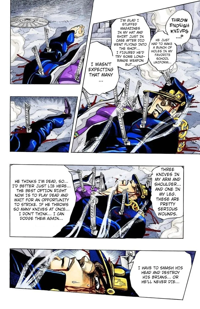 JoJo no Kimyou na Bouken Part 3: Stardust Crusaders Colored Manga β Chapter 146 β Page 8