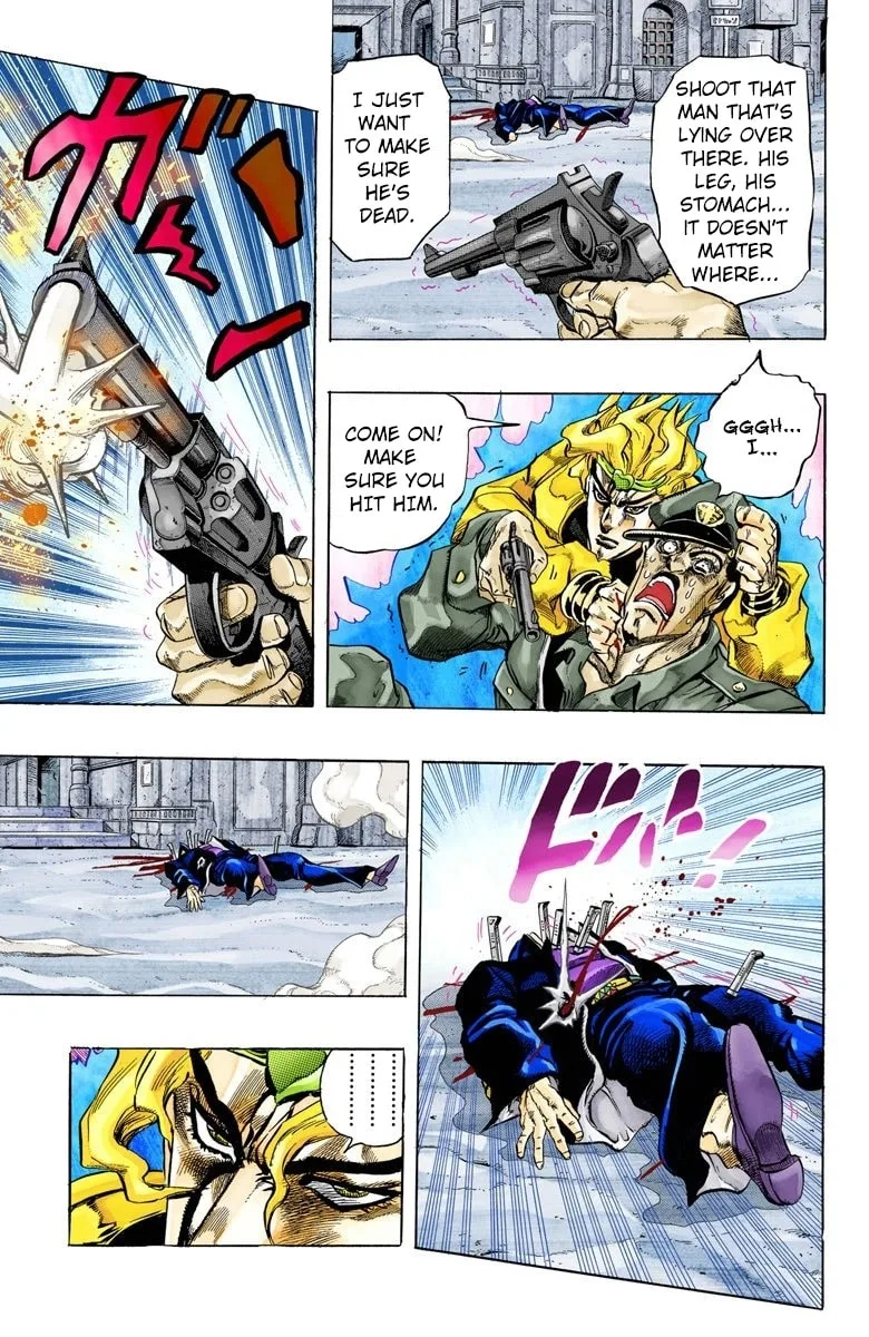 JoJo no Kimyou na Bouken Part 3: Stardust Crusaders Colored Manga β Chapter 147 β Page 7