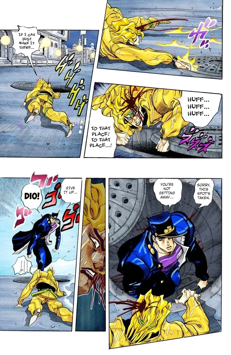 JoJo no Kimyou na Bouken Part 3: Stardust Crusaders Colored Manga β Chapter 148 β Page 14