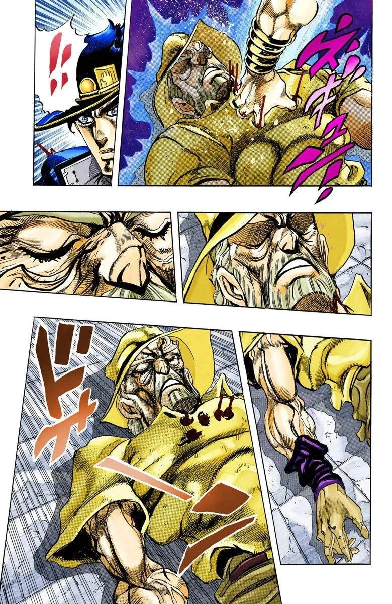 JoJo no Kimyou na Bouken Part 3: Stardust Crusaders Colored Manga — Chapter 149 — Page 9