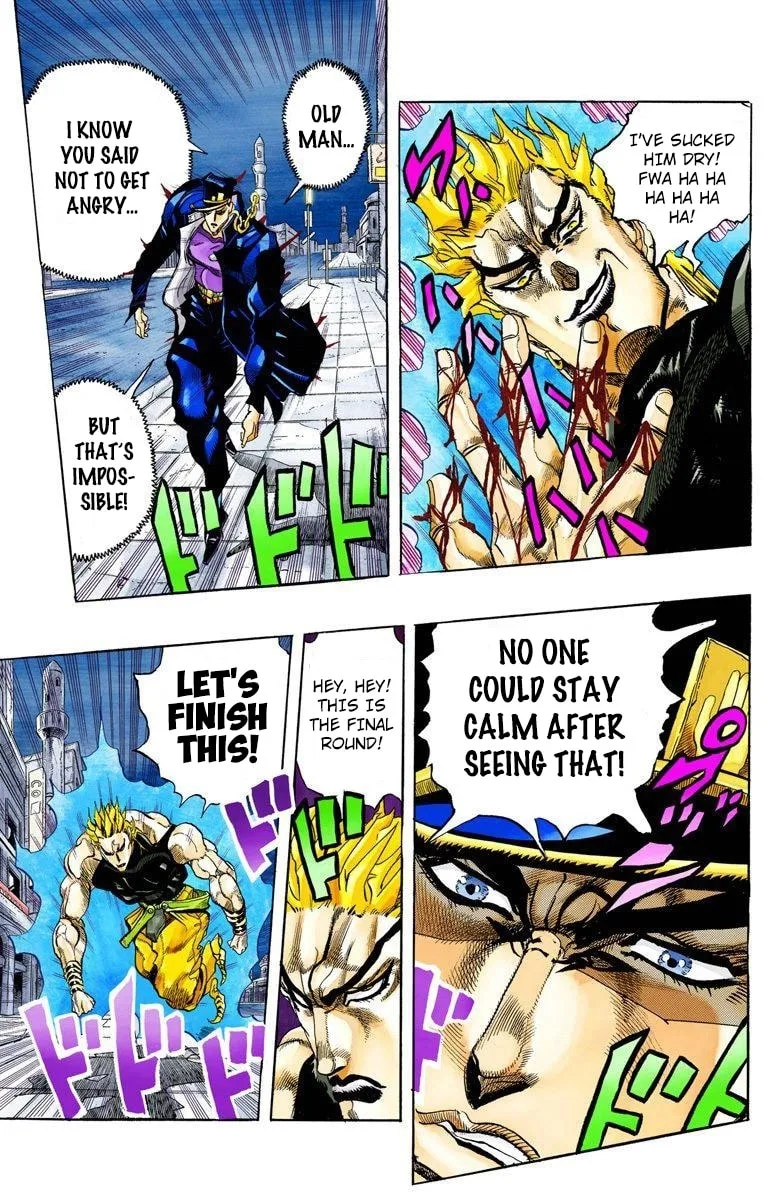 JoJo no Kimyou na Bouken Part 3: Stardust Crusaders Colored Manga — Chapter 149 — Page 11
