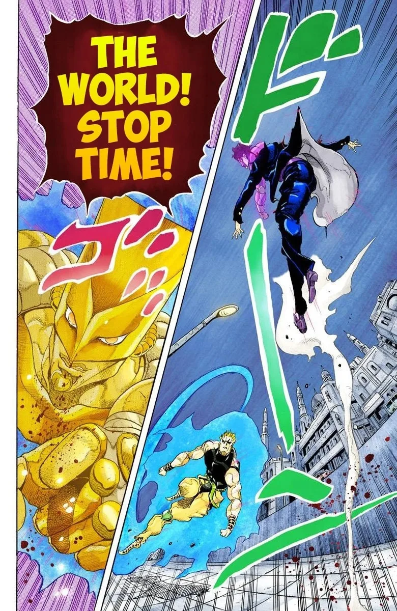 JoJo no Kimyou na Bouken Part 3: Stardust Crusaders Colored Manga — Chapter 149 — Page 12