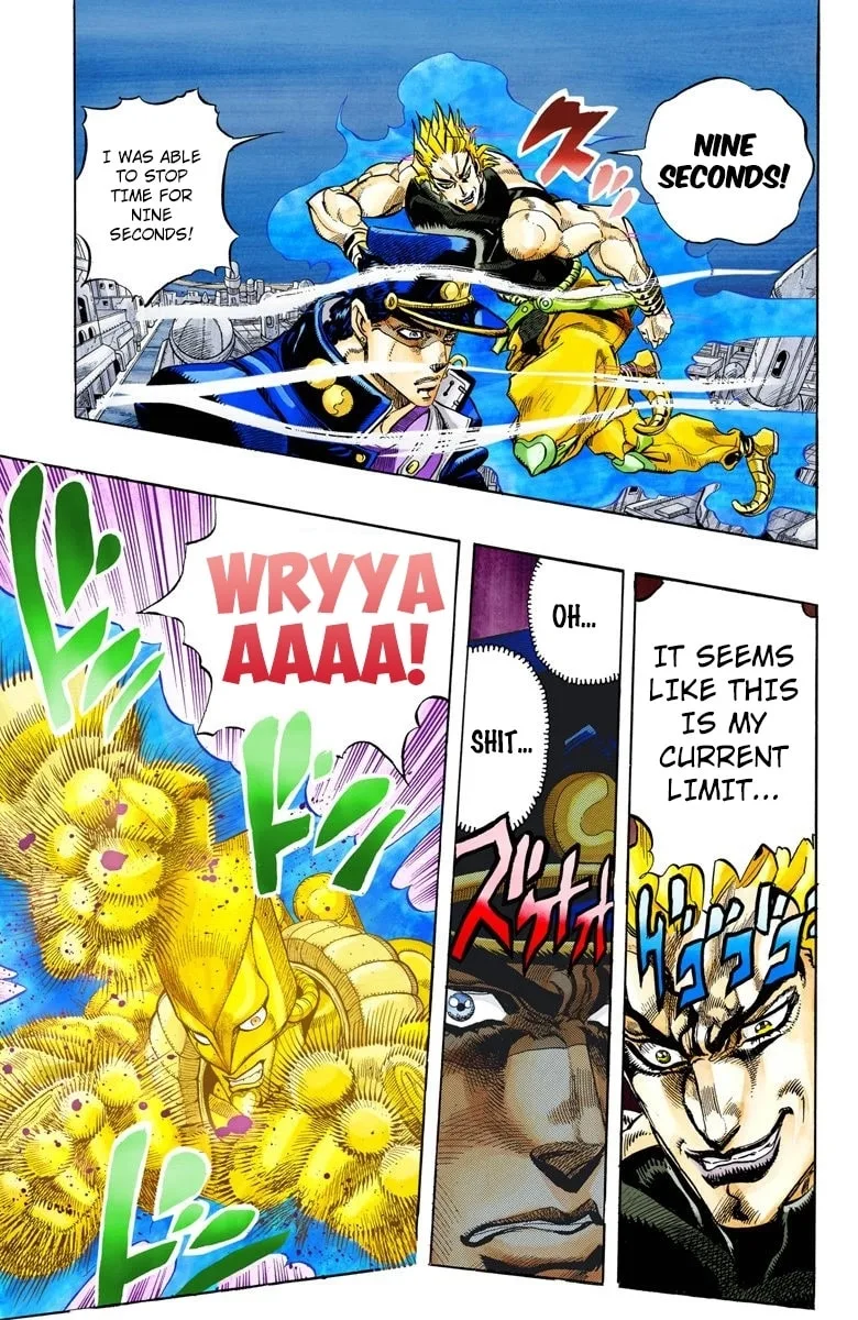 JoJo no Kimyou na Bouken Part 3: Stardust Crusaders Colored Manga β Chapter 150 β Page 3