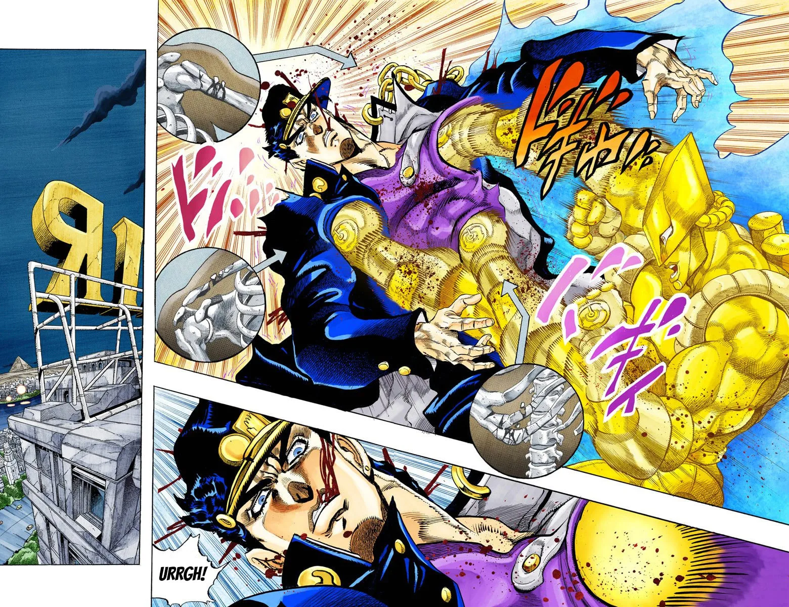 JoJo no Kimyou na Bouken Part 3: Stardust Crusaders Colored Manga β Chapter 150 β Page 4