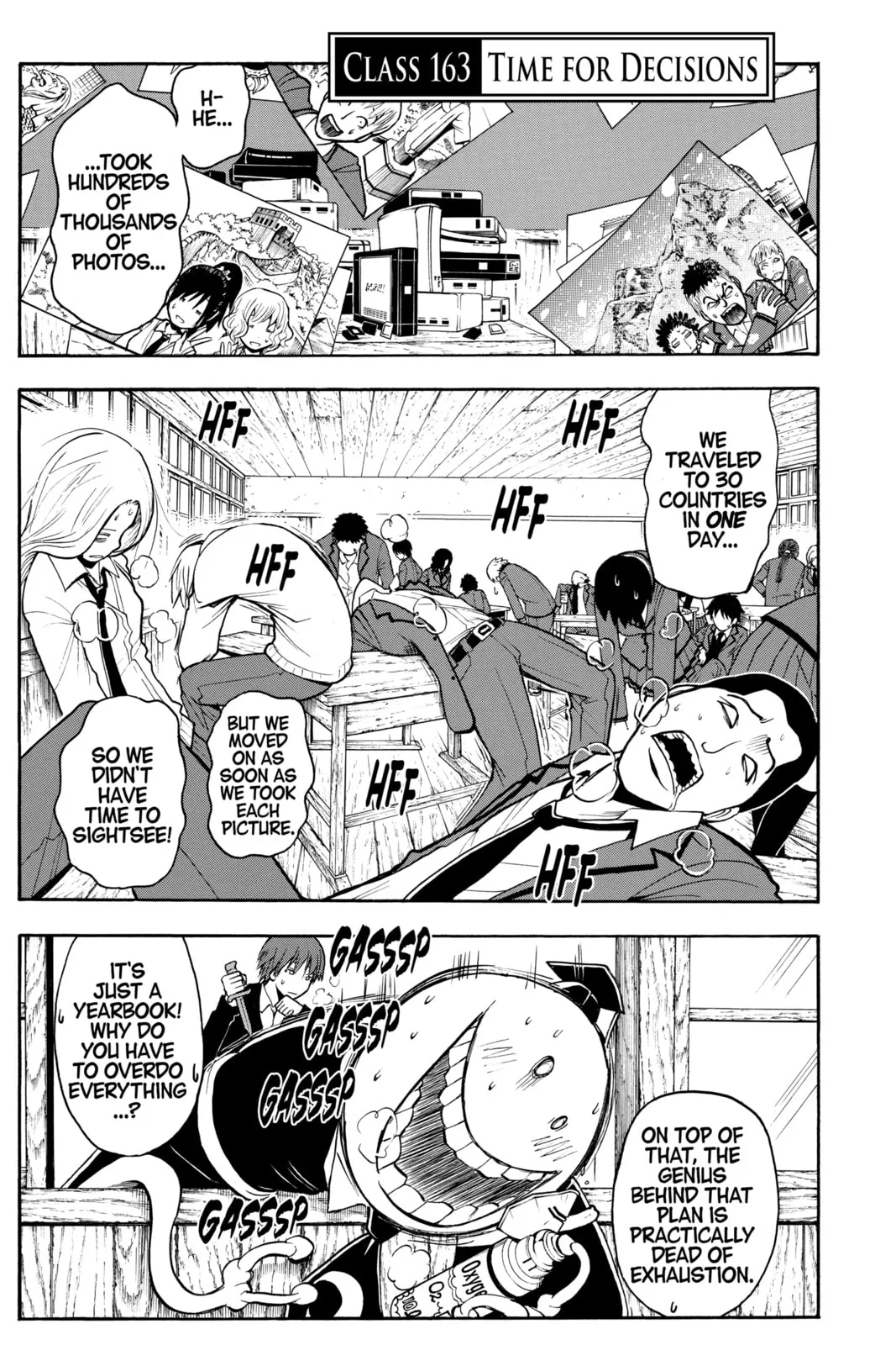 Assassination Classroom β Chapter 163 β Page 1