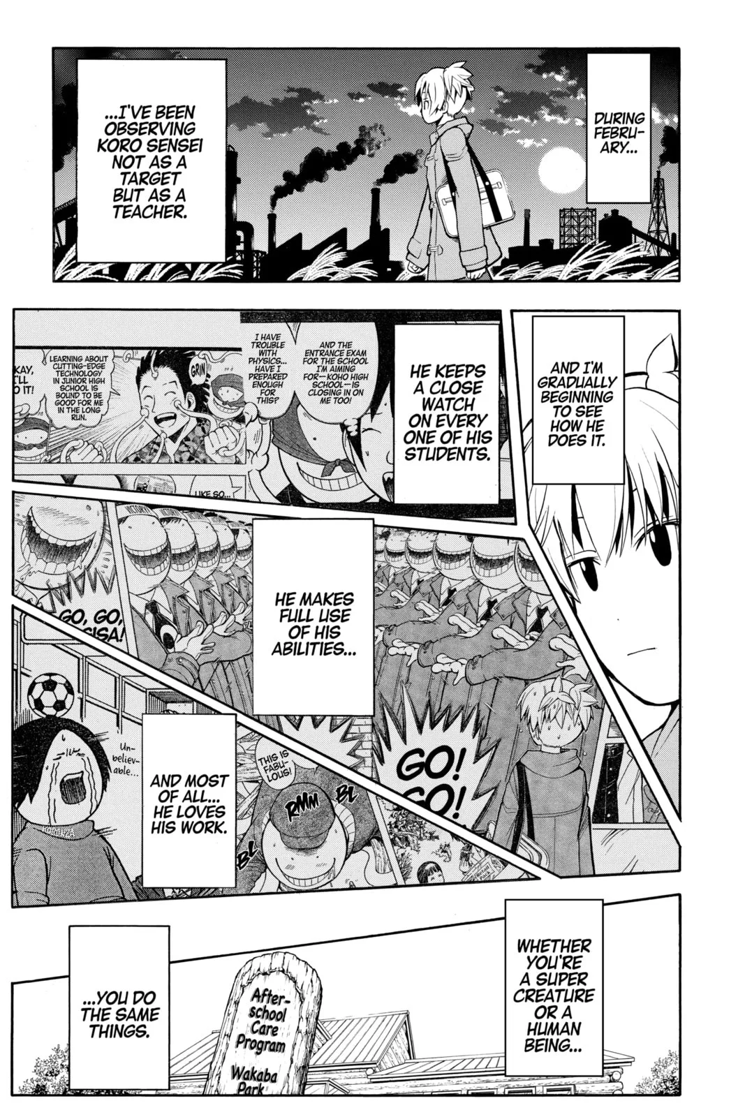 Assassination Classroom β Chapter 163 β Page 3