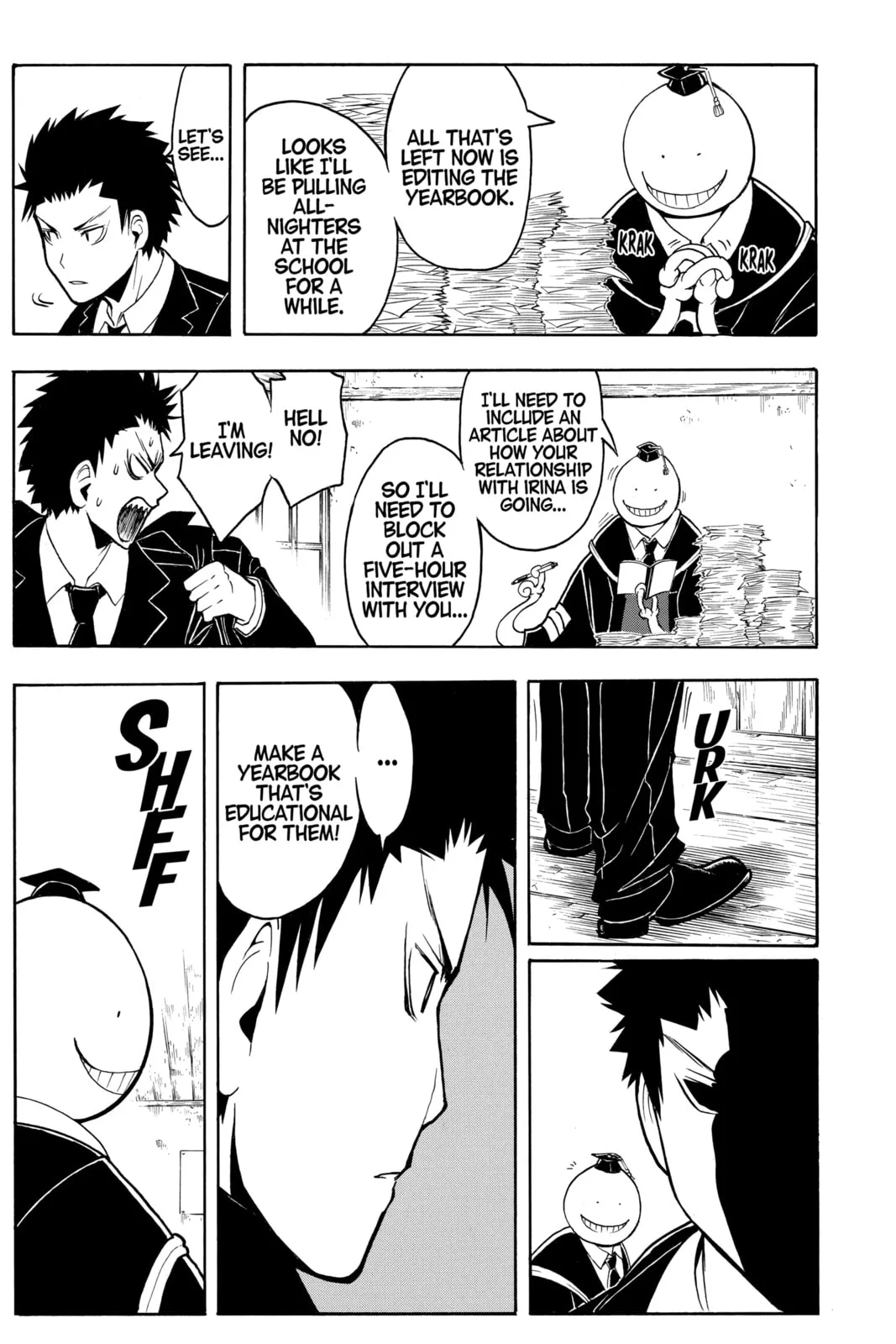 Assassination Classroom β Chapter 163 β Page 9
