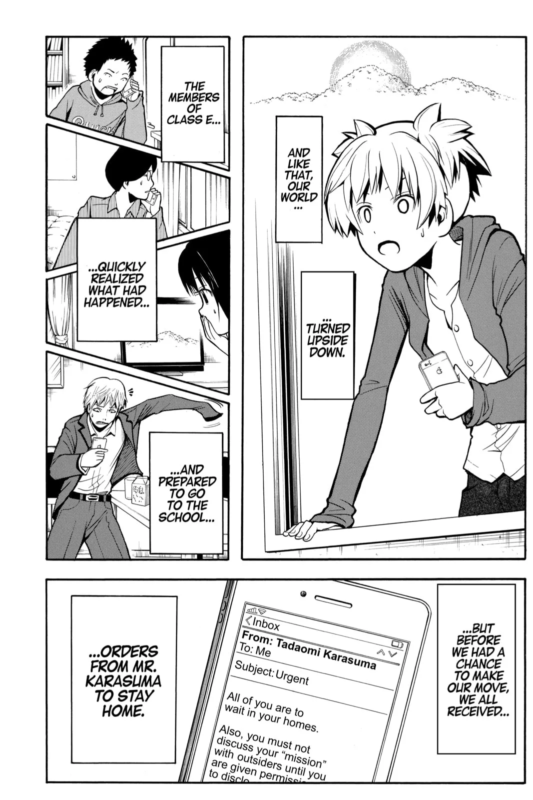 Assassination Classroom β Chapter 164 β Page 10