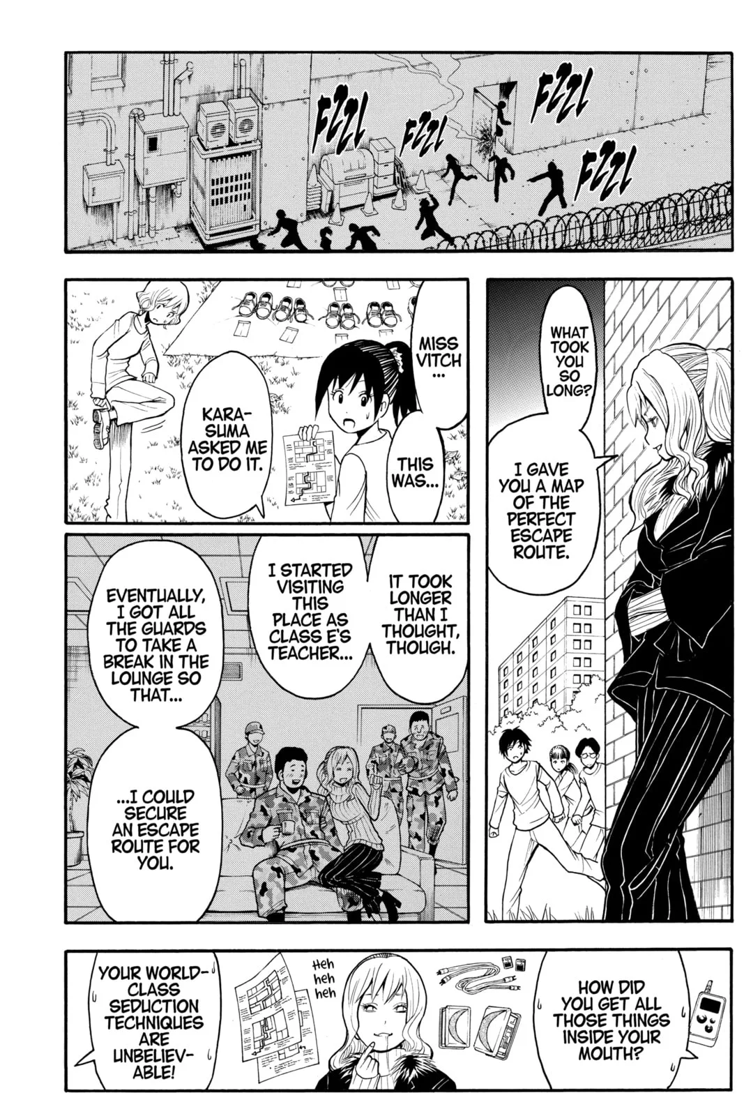 Assassination Classroom β Chapter 167 β Page 8